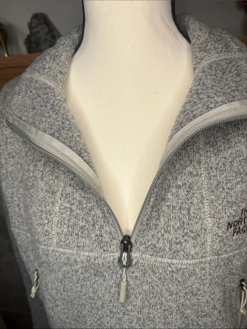 The North Face light gray